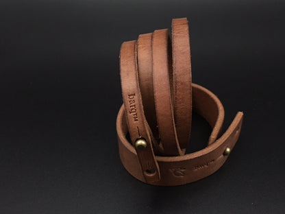 Leather bracelets 4 rounds. Model: Gadd
